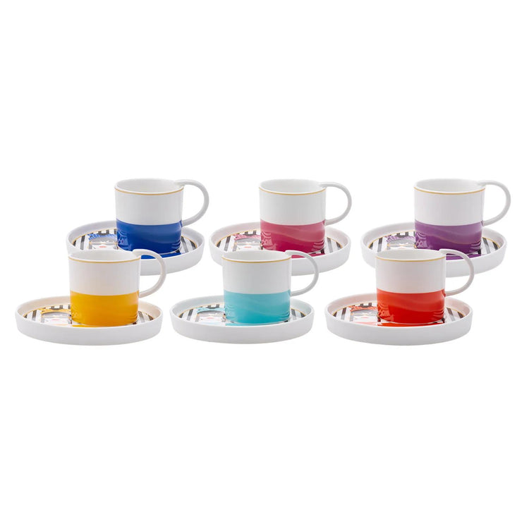 KARACA GIRLISH Coffee Cup Set for 6 People