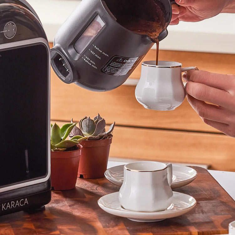 KARACA NAP 6-PERSON COFFEE CUP SET
