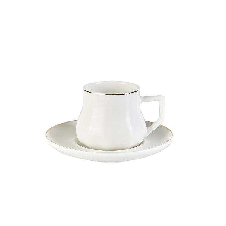 KARACA NAP 6-PERSON COFFEE CUP SET
