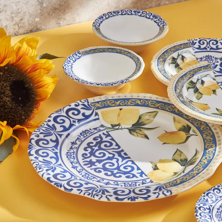 KARACA LEMON 26-PIECE BREAKFAST SET (ROUND)