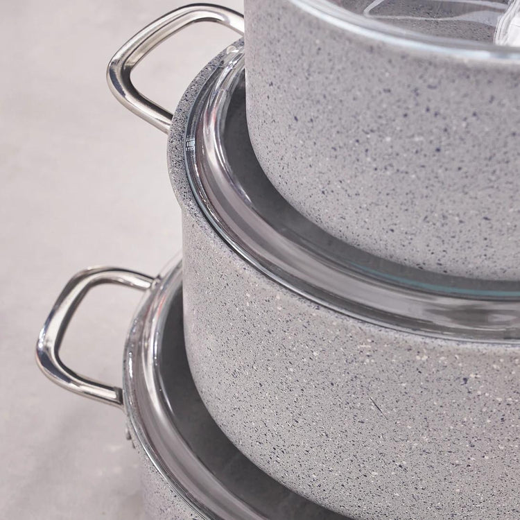 KARACA BIOGRANIT LENA 12-PIECE COOKWARE SET