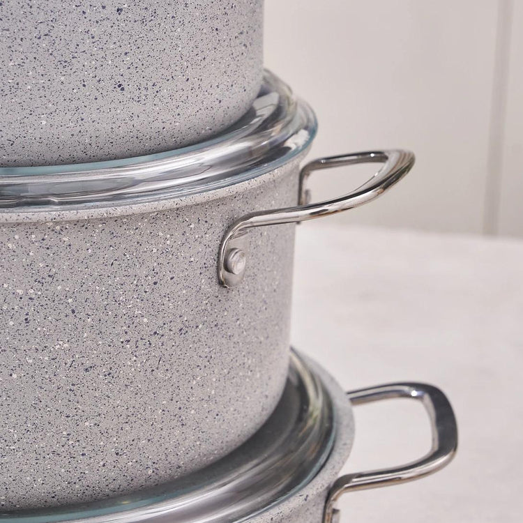 KARACA BIOGRANIT LENA 12-PIECE COOKWARE SET