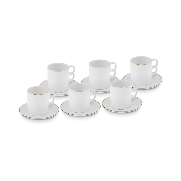 KARACA FULYA 6-PERSON 90 ML COFFEE CUP SET