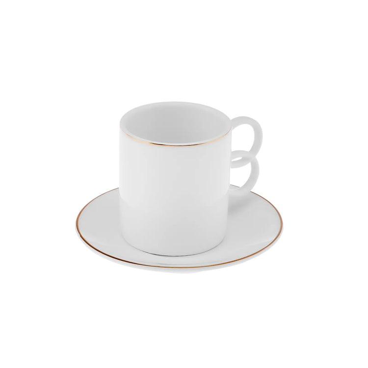 KARACA FULYA 6-PERSON 90 ML COFFEE CUP SET