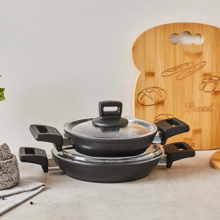 Karaca Biogranit Power 4 Piece Saute Pan Set