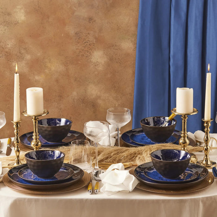 KARACA MARBELLA REACTIVE 18-PIECE 6-PERSON DINNER SET