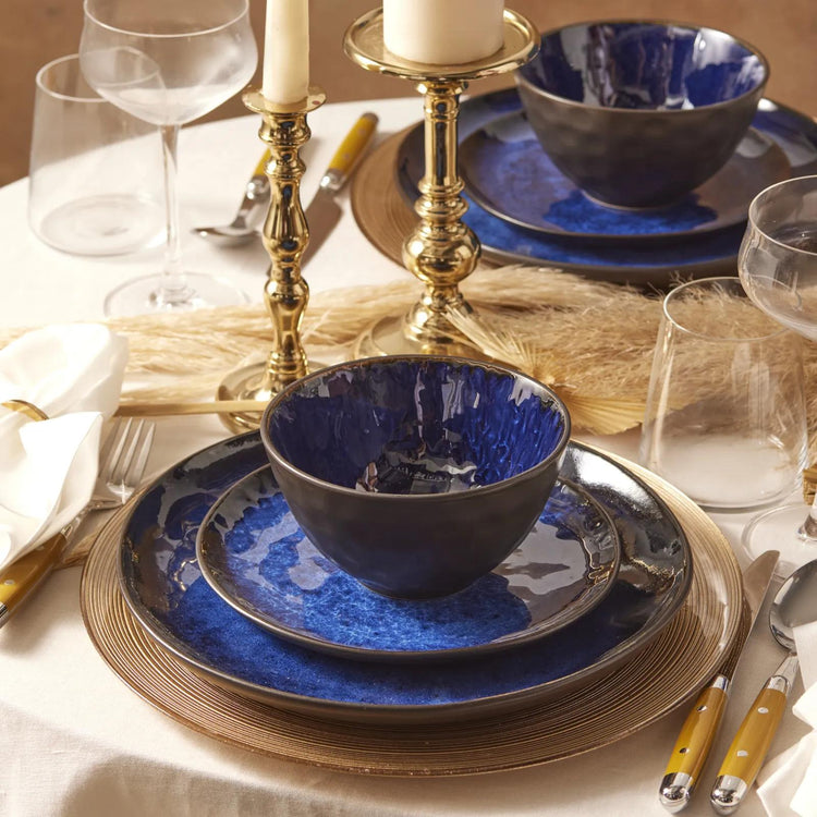 KARACA MARBELLA REACTIVE 18-PIECE 6-PERSON DINNER SET