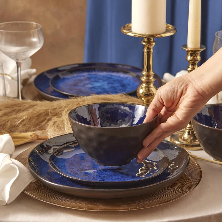 KARACA MARBELLA REACTIVE 18-PIECE 6-PERSON DINNER SET