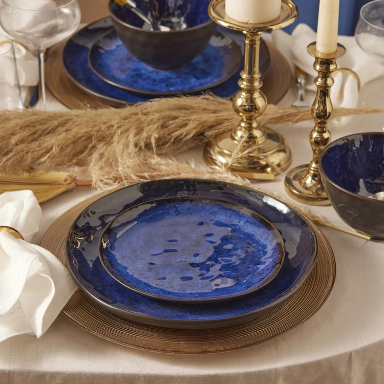 KARACA MARBELLA REACTIVE 18-PIECE 6-PERSON DINNER SET