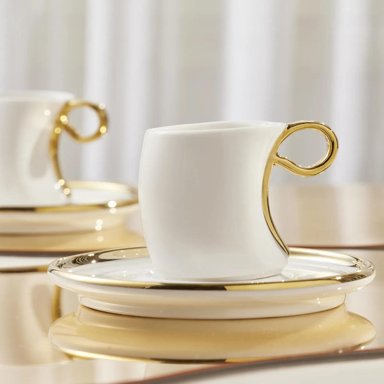 KARACA CURVE 2-PERSON ESPRESSO CUP SET