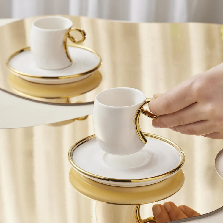 KARACA CURVE 2-PERSON ESPRESSO CUP SET
