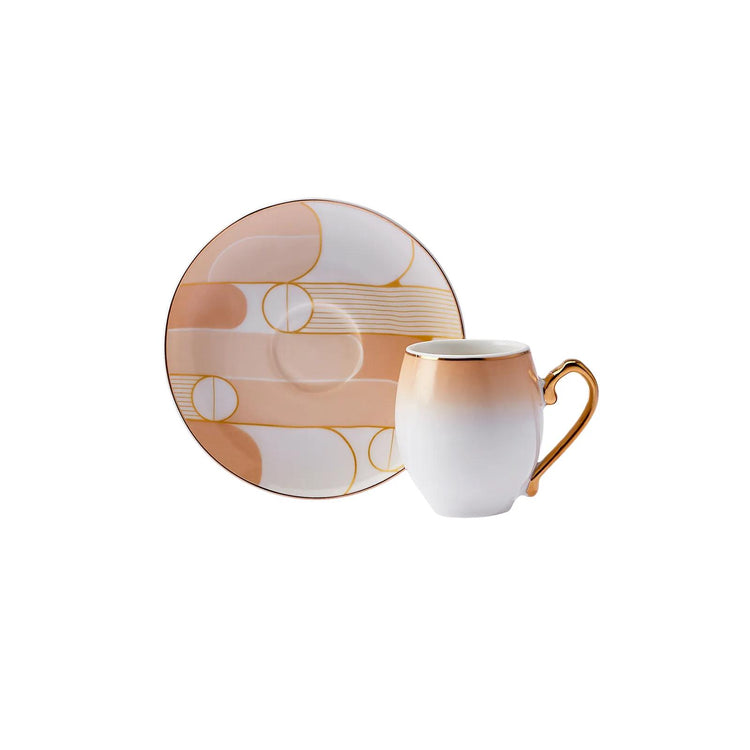 KARACA CANDY 6-PERSON 90 ML COFFEE CUP SET