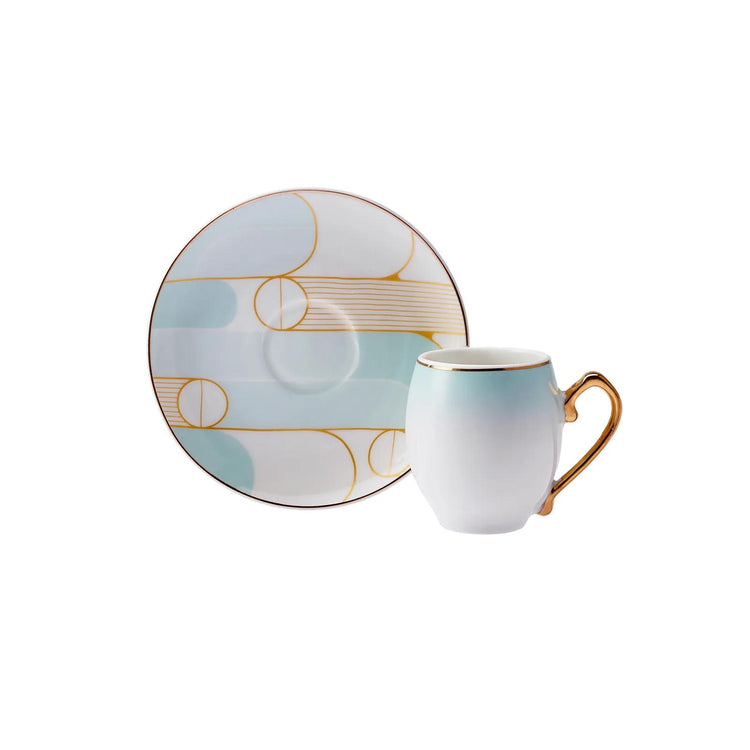 KARACA CANDY 6-PERSON 90 ML COFFEE CUP SET