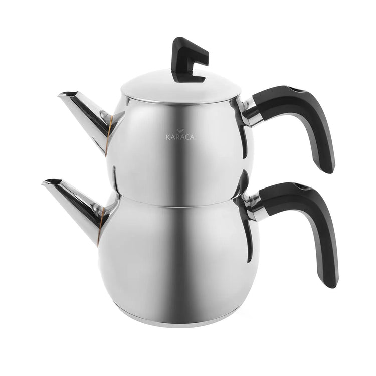 KARACA BELİNAY MEDIUM-SIZED TEAPOT SET BLACK
