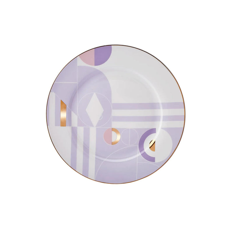 KARACA MANDARIN 19 CM 6-PIECE PORCELAIN DESSERT PLATE SET