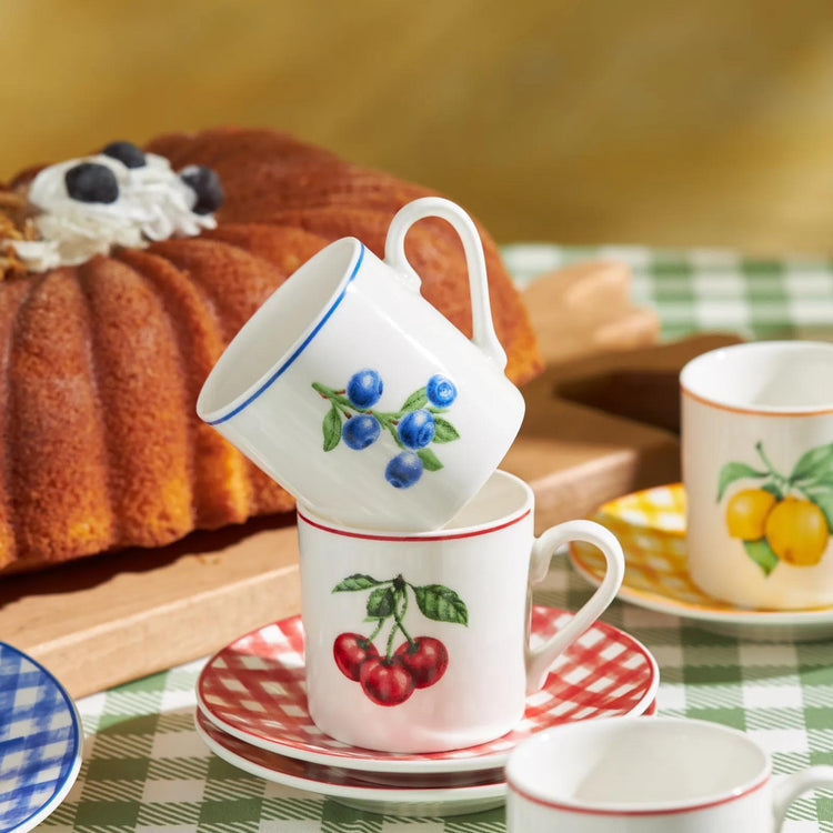 KARACA PICNIC 6-PERSON 80 ML COFFEE CUP SET