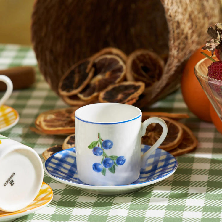 KARACA PICNIC 6-PERSON 80 ML COFFEE CUP SET