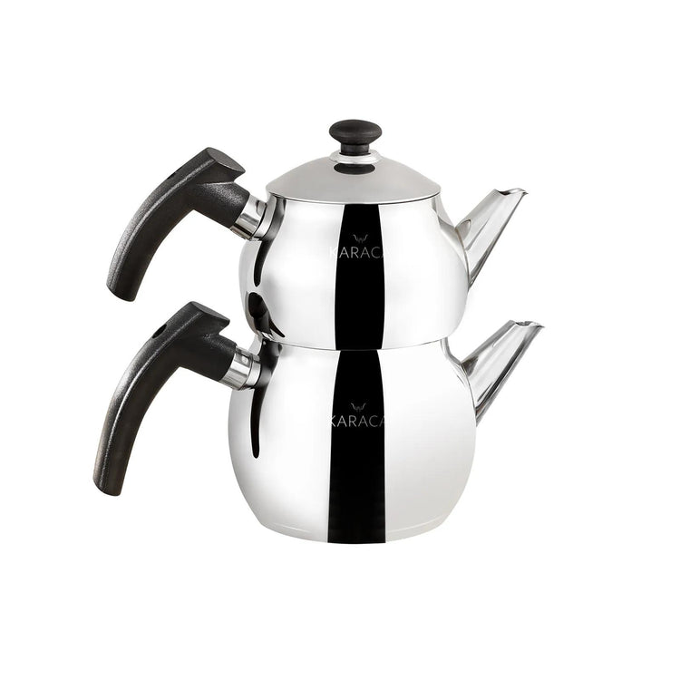 KARACA ADELYA MINI-SIZED TEAPOT SET (BLACK)
