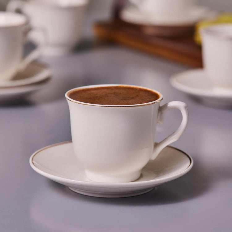 KARACA SERAF 6-PERSON 90 ML COFFEE CUP SET