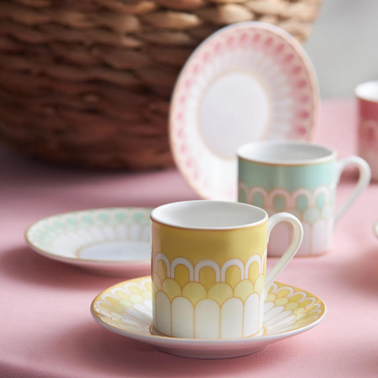 KARACA MELIS 6-PERSON 80 ML COFFEE CUP SET