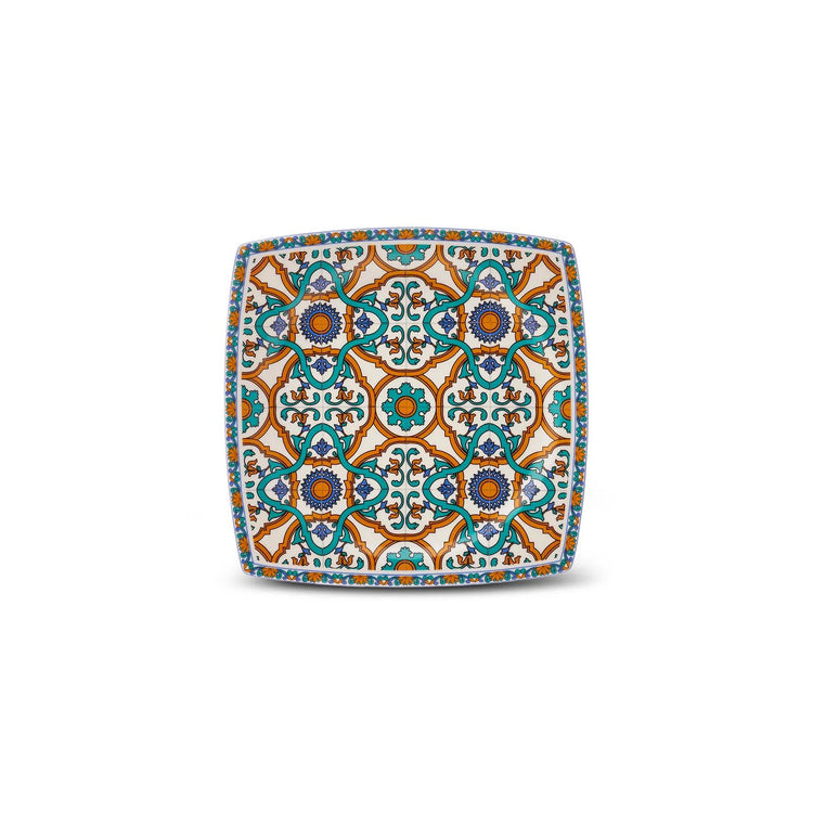 KARACA LORETTA SQUARE 24-PIECE 6-PERSON DINNER SET