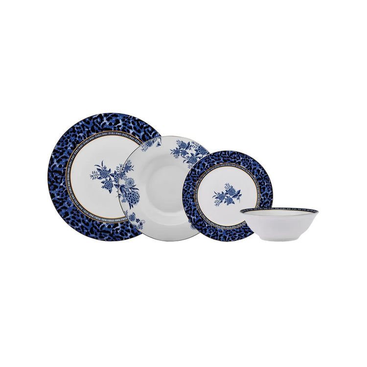 KARACA YULINA 24-PIECE 6-PERSON PORCELAIN DINNER SET