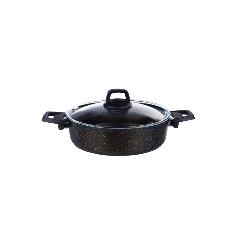 KARACA BIOGRANIT BLACKGOLD 12-PIECE COOKWARE SET