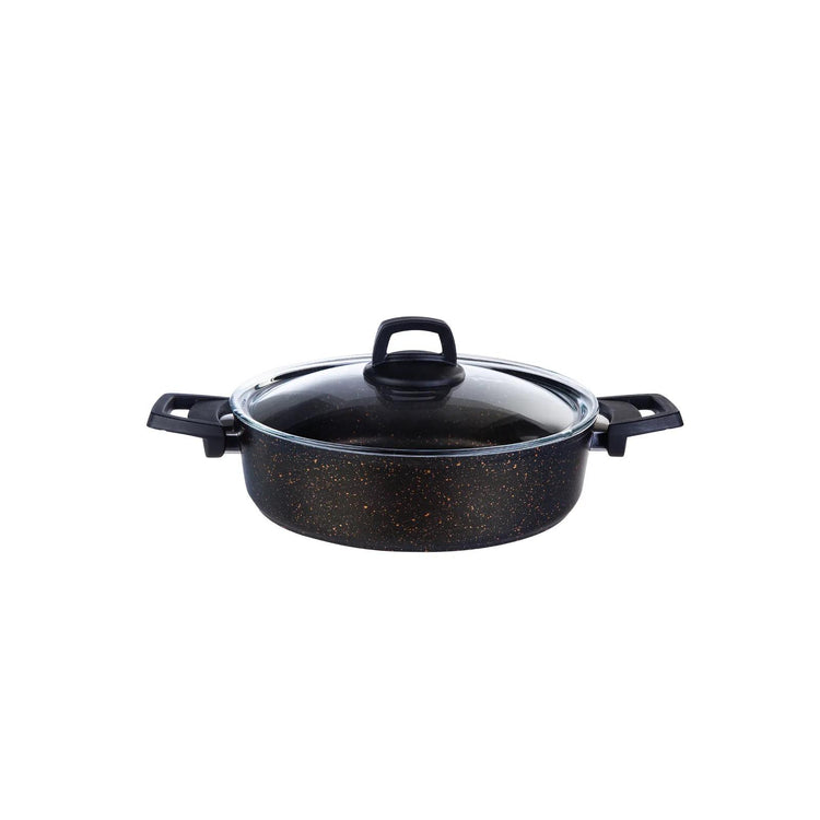 KARACA BIOGRANIT BLACKGOLD 12-PIECE COOKWARE SET