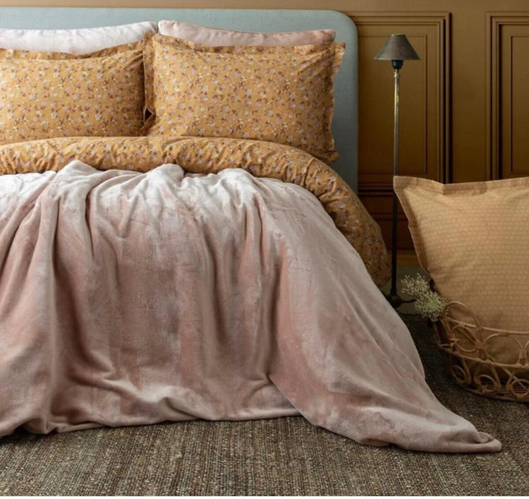 AP DOUBLE MY TOUCH DUVET COVER SET VICTORIA BLUSH