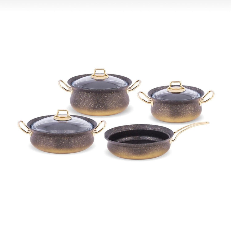 FMS 7 PIECE GRANITE LEGENDARY SET GOLD