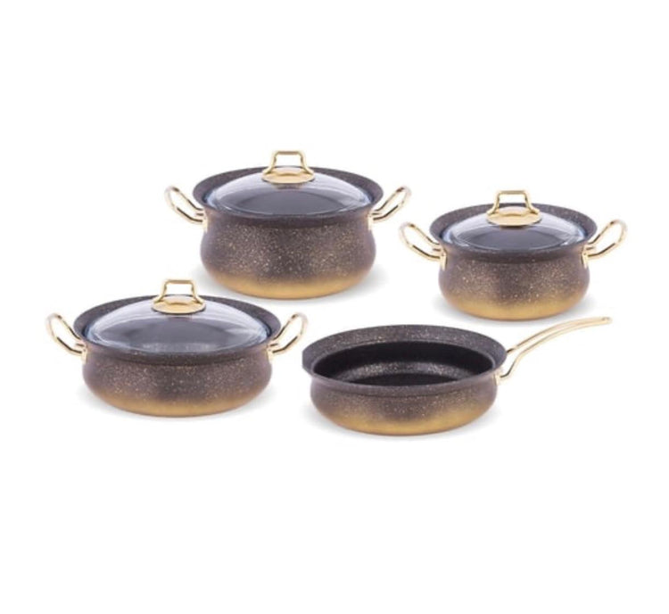 FMS 7 PIECE GRANITE LEGENDARY SET GOLD