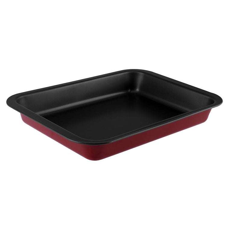 KARACA ROSSANA RECTANGULAR BAKING DISH, RED