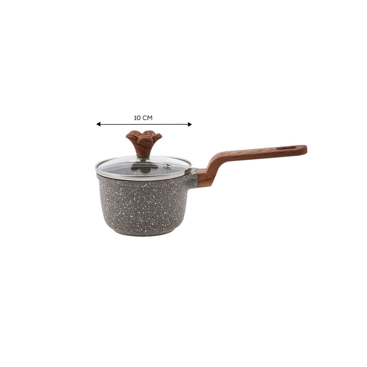 Karaca Dark Silver Biogranit Mini Saucepan 10 cm