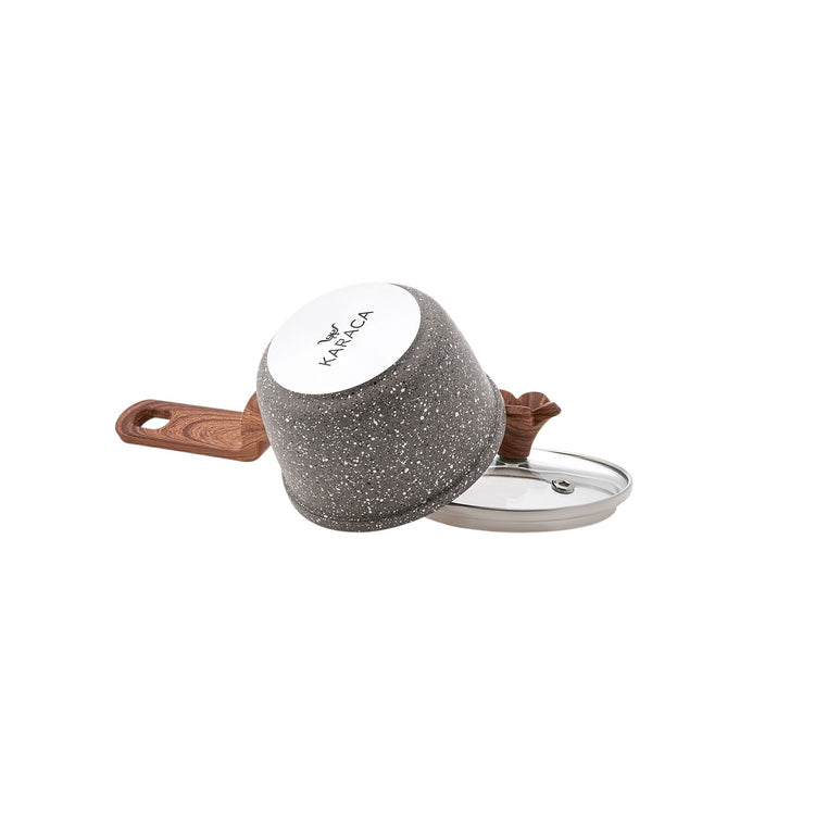 Karaca Dark Silver Biogranit Mini Saucepan 10 cm