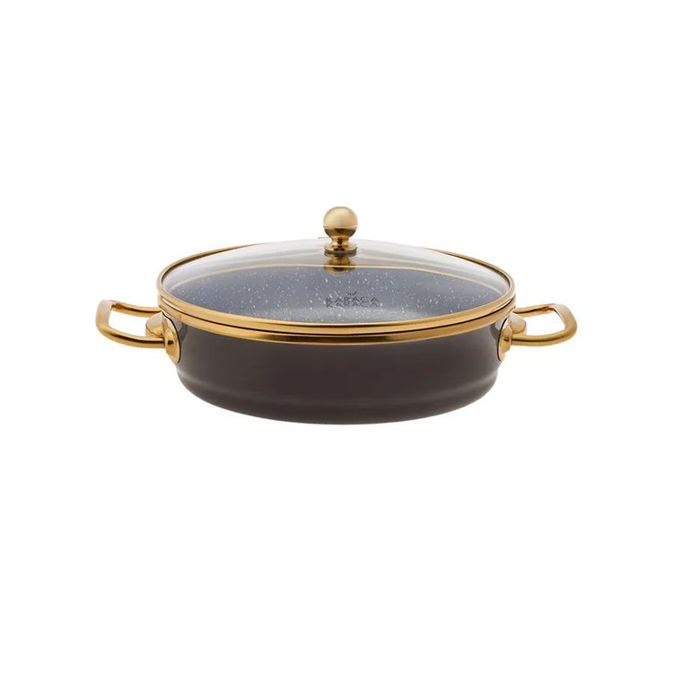 Karaca Troy Saute With Lid Black