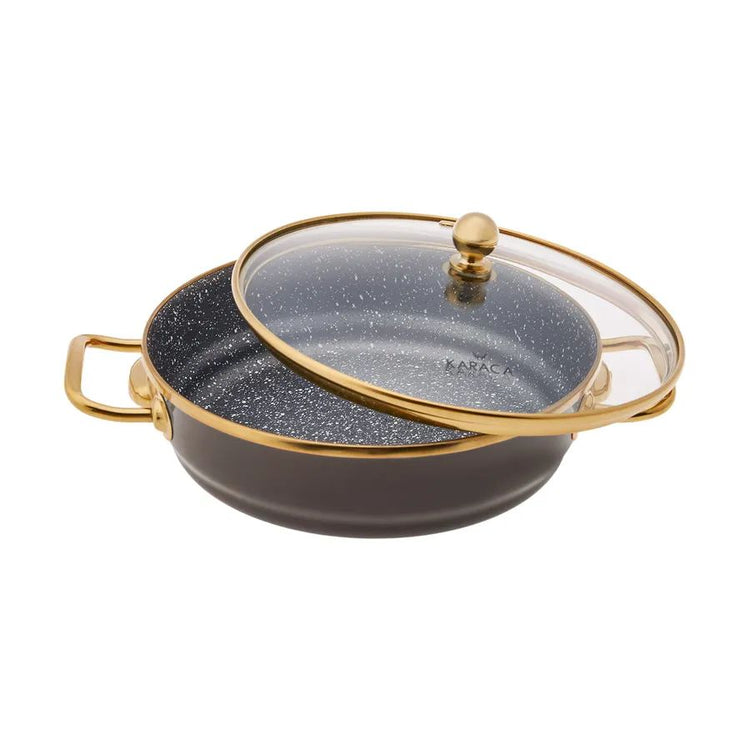 Karaca Troy Saute With Lid Black