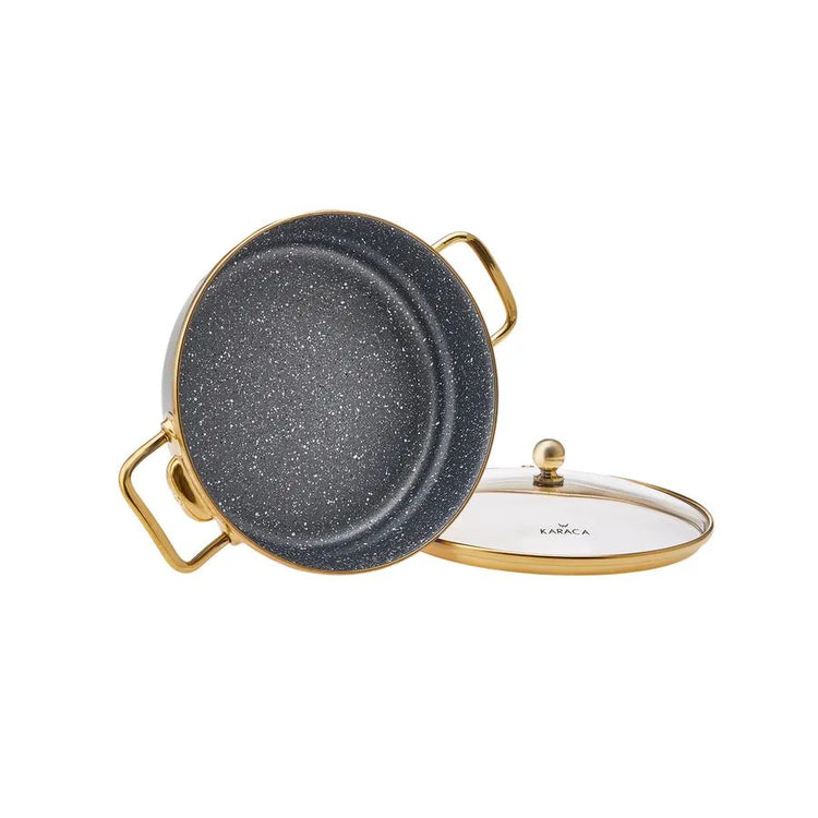 Karaca Troy Saute With Lid Black
