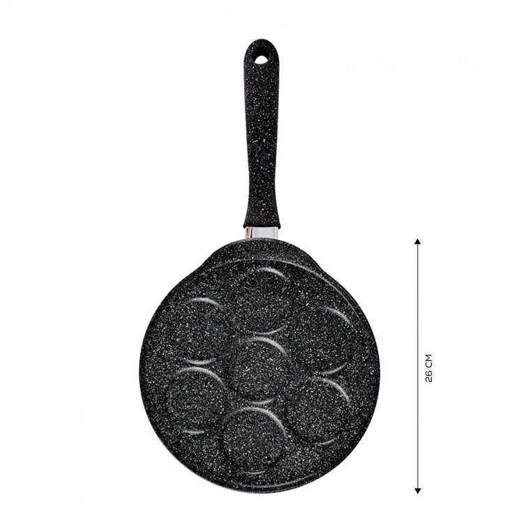 KARACA MUTFAKSEVER BIOGRANITE PANCAKE PAN, GRAY