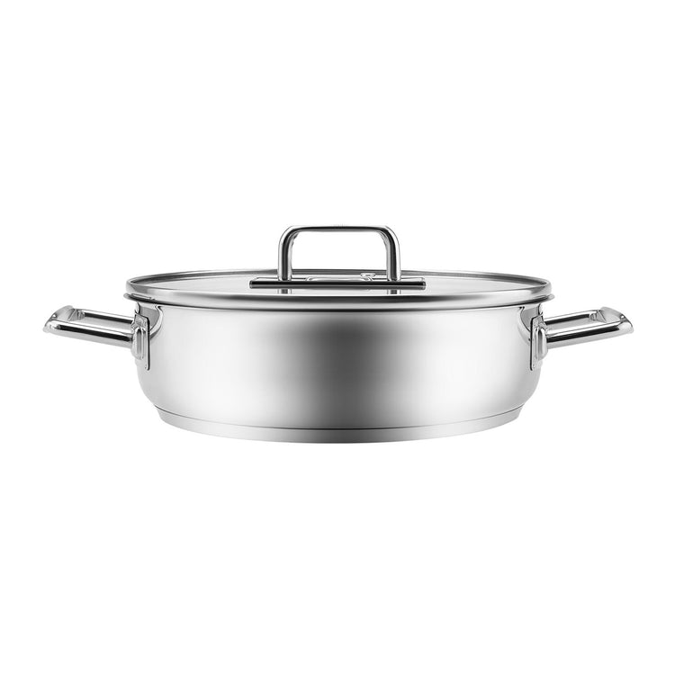 KARACA GRACE STAINLESS STEEL DEEP SAUCEPAN, 30 CM