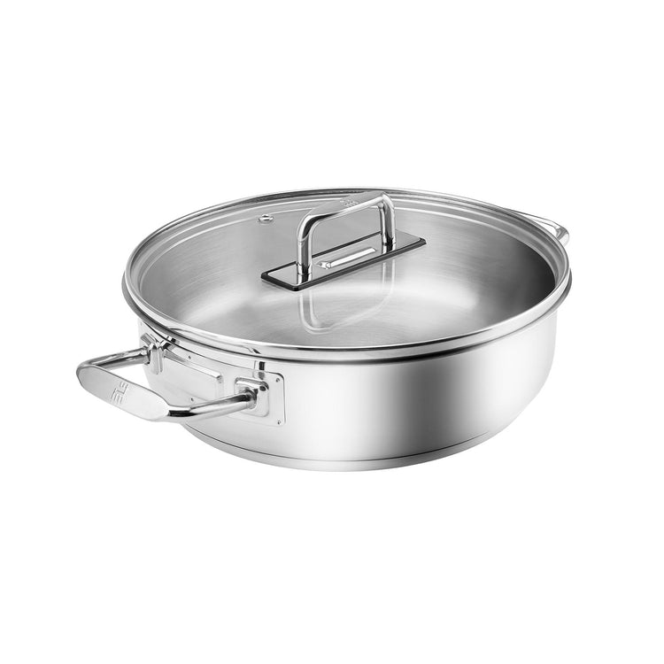 KARACA GRACE STAINLESS STEEL DEEP SAUCEPAN, 30 CM