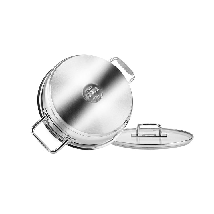 KARACA GRACE STAINLESS STEEL DEEP SAUCEPAN, 30 CM