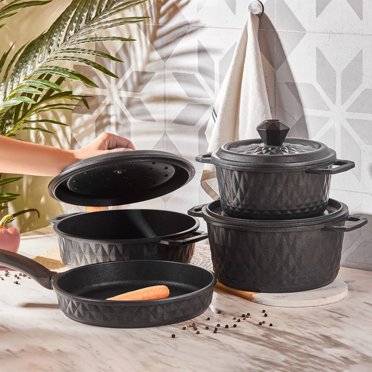 KARACA BIO DIAMOND CAST IRON 7-PIECE SET