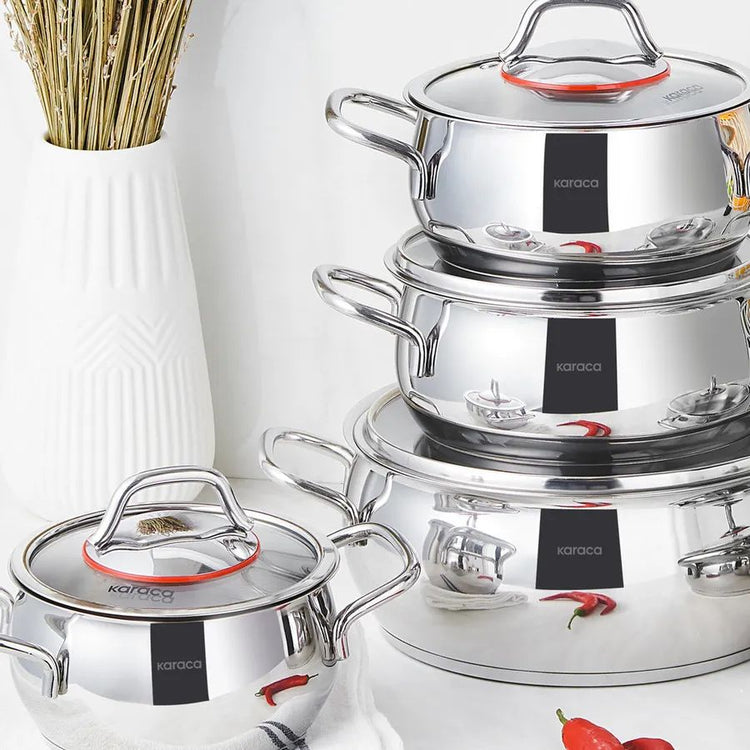 KARACA EMİRGAN 10-PIECE COOKWARE SET