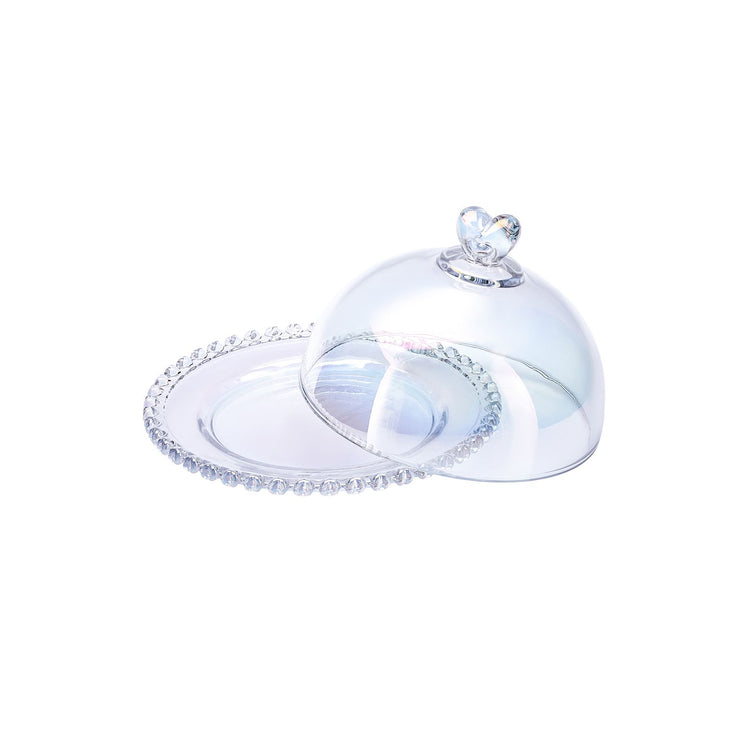 Karaca Rory Glass Cake Stand 19 cm