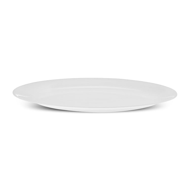 Karaca Milano Opal Glass Large Boat Plate 35 cm