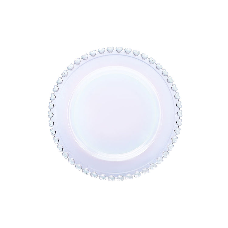 KARACA RORY GLASS DESSERT PLATE 19 CM, LUSTER