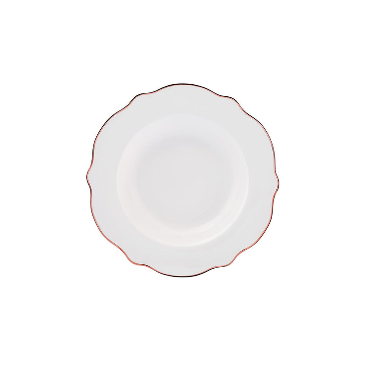 KARACA DAISY WAVE SHAPE BOWL SET, ROSE