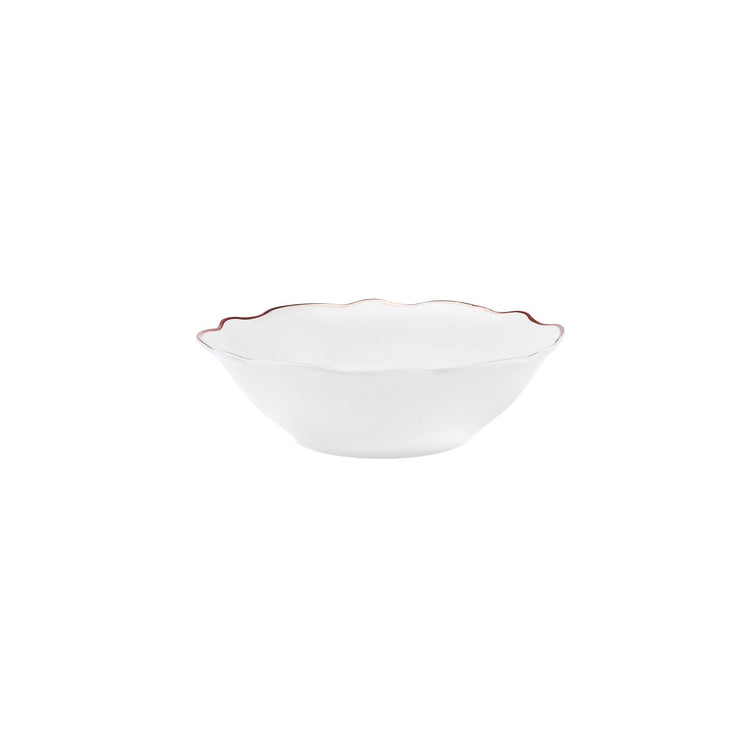 KARACA DAISY WAVE SHAPE BOWL SET, ROSE