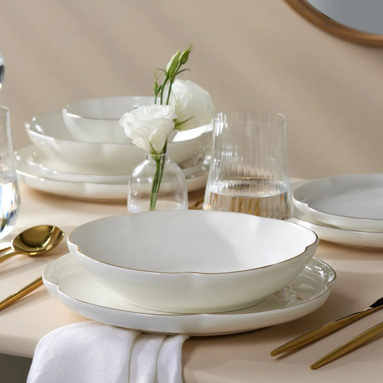 KARACA FLORA 24 PIECES 6 PERSON DINNERWARE SET