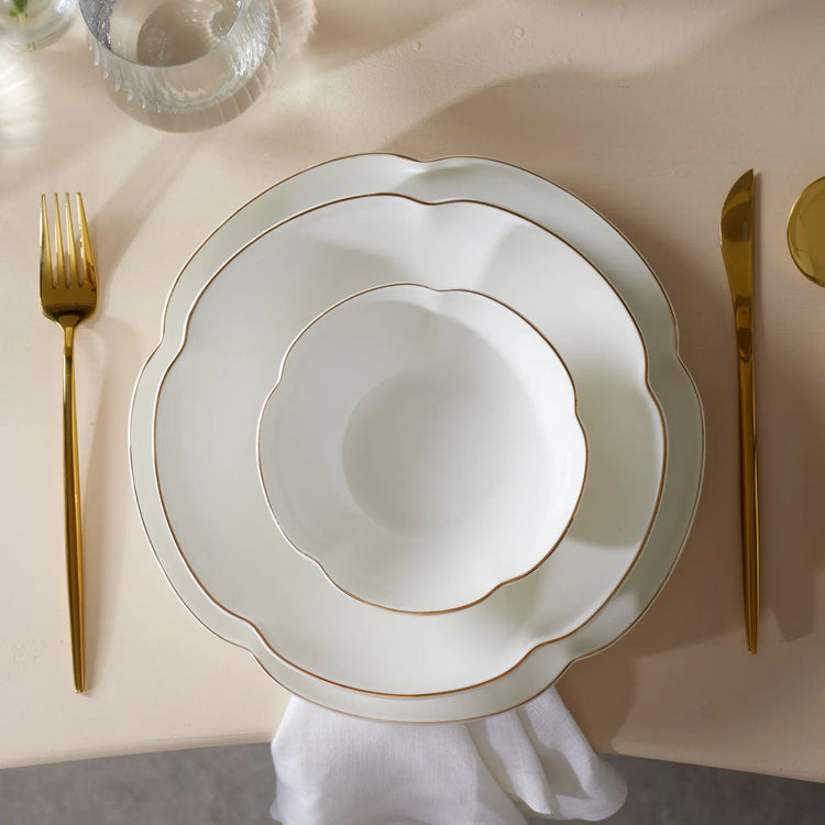 KARACA FLORA 24 PIECES 6 PERSON DINNERWARE SET